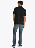 Tommy Jeans Siyah Erkek Polo T-Shirt DM0DM20914BDS TJM REG LINEAR POLO