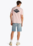 Tommy Jeans Bisiklet Yaka Pembe Erkek T-Shirt DM0DM20806TH3 TJM RLX VARSITY GRPH