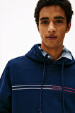 Erkek Tjm Kapüşonlu Sweatshirt - Lacivert | L
