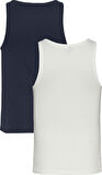 TOMMY HILFIGER TJM XSLIM 2PCK RIB TANK EXT Atlet