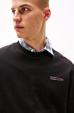 Erkek Tjm Tek Renk Sweatshirt - Siyah | S