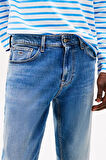 Erkek Th Austin Slim Dar Paça Jeans - Mavi | 29/32