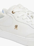Tommy  Hilfiger Kadın Deri TH Monogram Sneaker