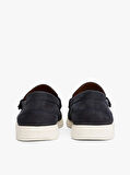 Tommy Hilfiger Erkek  Lacivert Loafer