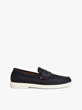 Tommy Hilfiger Erkek  Lacivert Loafer