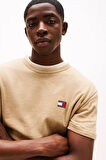Erkek Tjm Badge T-Shirt - Camel | L