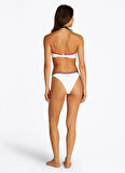Beyaz Kadın Cheeky Kesim Bikini Alt UW0UW05835YBR