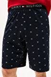 Erkek Th Baskılı T-Shirt ve Şort Pijama Takımı - Mix | XL