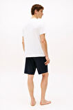 Erkek Th T-Shirt ve Şort Pijama Takımı - Mix | L