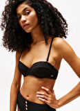 Tommy Hilfiger Siyah Kadın Bikini Üst UW0UW05814BDS