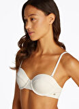 Tommy Hilfiger Beyaz Kadın Bikini Üst UW0UW05814YBI