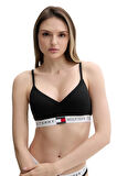 Tommy Hilfiger Kadın Siyah Bralet UW0UW05715 