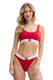 Tommy Hilfiger Kadın Kırmızı Bralet UW0UW05713 
