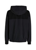 Calvin Klein Jeans Kapüşon Yaka Siyah Erkek Sweatshırt J30J325625BEH TECH. GRID ZIP THROUG