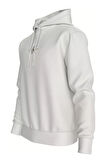 Erkek MONOLOGO Sweatshirt-Beyaz | S
