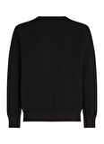 Siyah Erkek Bisiklet Yaka Normal Kalıp Sweatshirt 00GMF4W334BAE-PW - SWEATER PULLOVER