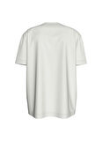 Calvin Klein Jeans Bisiklet Yaka Baskılı Krem Erkek T-Shirt J30J326861YBI CITY POSTER STREET TE