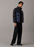 Calvin Klein Jeans Lacivert Erkek Mont J30J325584PPK NON DOWN BLOCKING