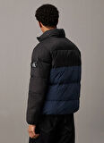 Calvin Klein Jeans Lacivert Erkek Mont J30J325584PPK NON DOWN BLOCKING