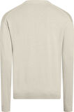 CALVIN KLEIN CK INTARSIA MIX STITCH SWEATER Kazak
