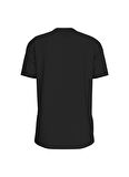 Calvin Klein Jeans Bisiklet Yaka Nakışlı Siyah Erkek T-Shirt J30J3256490GM MONOLOGO TEE