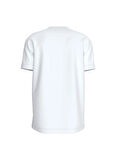 Calvin Klein Jeans Bisiklet Yaka Baskılı Beyaz Erkek T-Shirt J30J326865YAF CITY BLOCK TEE