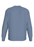 Calvin Klein Kapüşon Yaka Mavi Erkek Sweatshırt K10K112956DYT