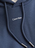 Calvin Klein Kapüşon Yaka Lacivert Erkek Sweatshırt K10K112871PPK