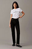 CK Jeans AUTHENTIC SLIM STRAIGHT Kadın SİYAH Jeans J20J224896-BEH