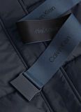 Calvin Klein Jeans Lacivert Kadın Şişme Mont LOGO BELT SHORT PUFFER