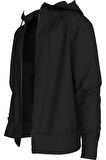 LOGO TAPE ZIP THROUGH HOODIE