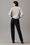 Kadın MOM Jeans Pantolon - Siyah  | 27/30
