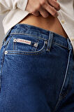 Kadın MOM Jeans Pantolon  - Mavi | 30/28