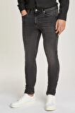 Erkek SLIM TAPER Jean Pantolon - Siyah  | 30/32