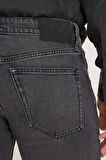 Erkek SLIM TAPER Jean Pantolon - Siyah  | 33/32