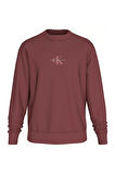 Erkek MONOLOGO CREW NECK Kazak - Elma | XL
