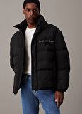CHENILLE PUFFER Siyah Erkek Mont J30J326101BEH