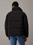 CHENILLE PUFFER Siyah Erkek Mont J30J326101BEH