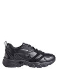 Calvin Klein Siyah Erkek Sneaker RETRO TENNIS LOW LACE AUTH SNK