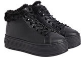CALVIN KLEIN BOLD PLATF LOW LACEUP MG LTH Sneaker