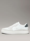 Calvin Klein Beyaz Erkek Sneaker CLASSIC CUPSOLE ICONIC NYLON