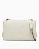 Calvin Klein Sculpted Flap Zincir Detaylı Çapraz Askılı Çanta