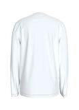 Calvin Klein Baskılı Beyaz Erkek Çocuk T-Shirt IU0IU00677YAF