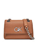 Calvin Klein RE-LOCK SM CONV SHOULDER BAG_PBL Kadın Çanta