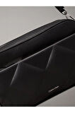 QUILT CAMERA BAG W/PKT