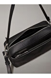 QUILT CAMERA BAG W/PKT