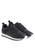 Calvin Klein Siyah Erkek Sneaker LOW TOP LACE UP REPR MONO