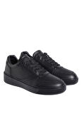 Calvin Klein Siyah Erkek Sneaker LOW TOP LACE UP BSKT LTH
