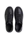 Calvin Klein Siyah Erkek Sneaker LOW TOP LACE UP BSKT LTH