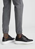 Calvin Klein Siyah Erkek Sneaker LOW TOP LACE UP HF
